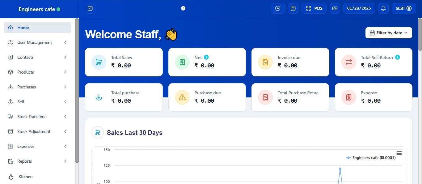 Best Cafe Billing Software Nagercoil, Billing Software for Cafe Nagercoil