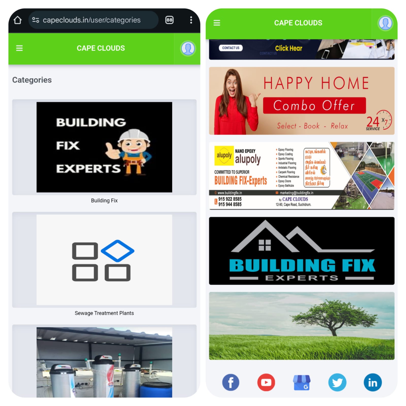 Best Business Directory App Nagercoil, Top Service Marketplace App Nagercoil - Cape Clouds