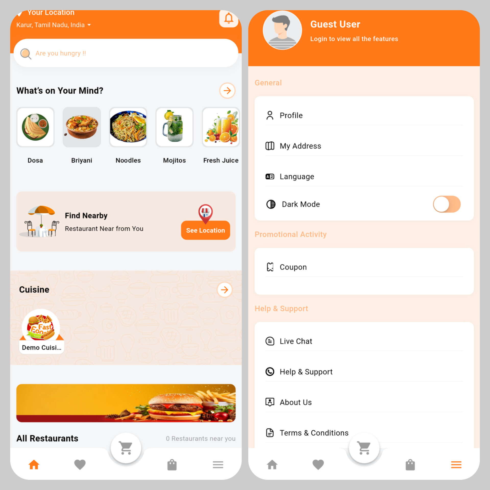 Best Food Ordering App Nagercoi, Top Online Food Delivery App Nagercoil - Venpa Food