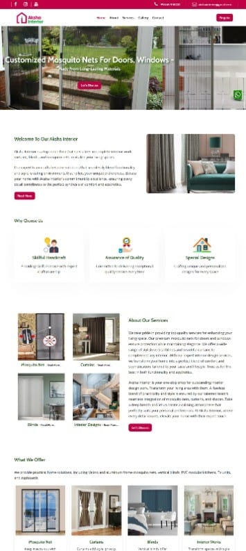 Top Rated Web Design Company Nagercoil, Dynamic Website Development Nagercoil